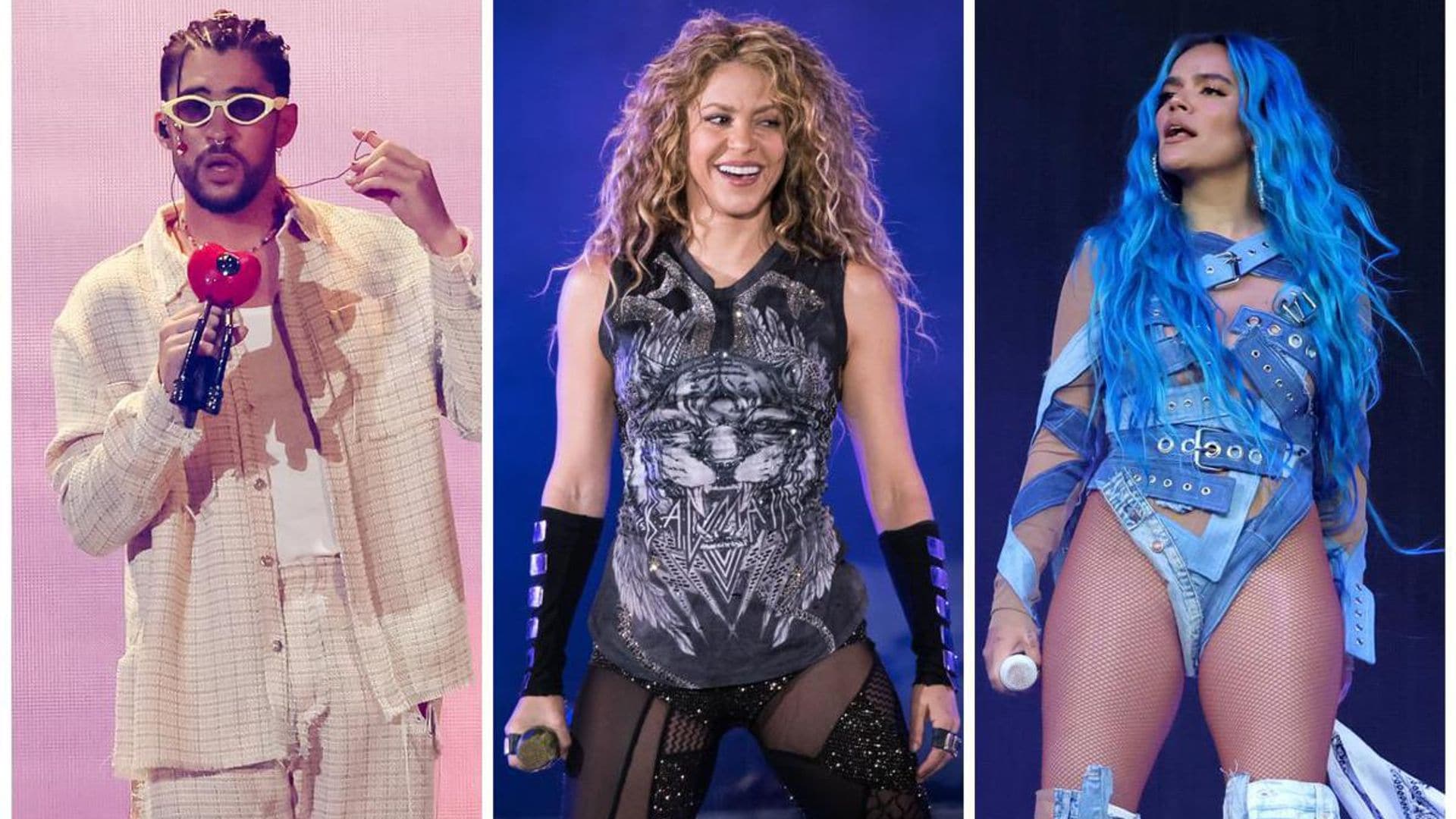 Bad Bunny, Shakira, and Karol G feature on the list of Spotify’s most streamed songs of the summer globally