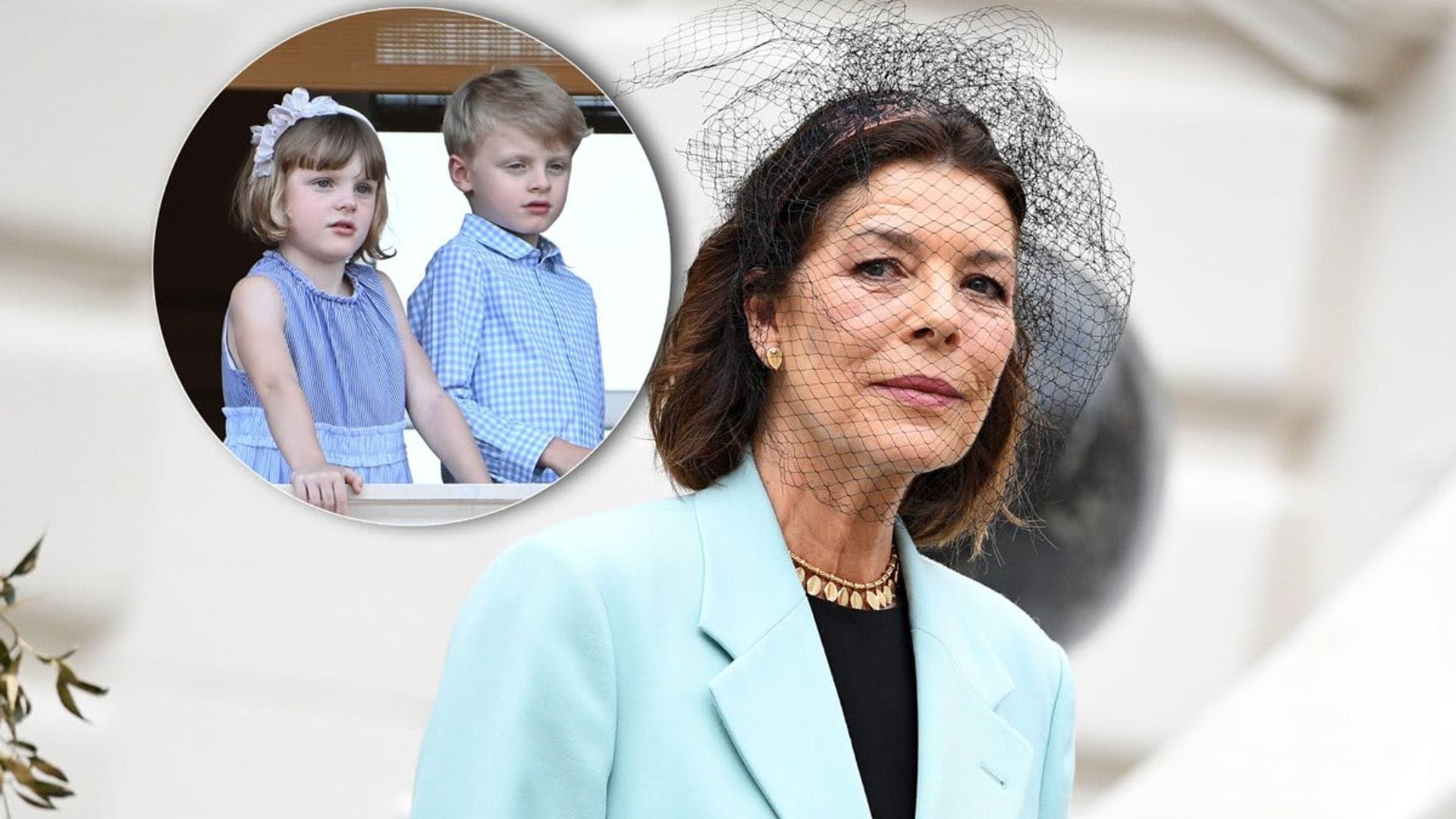 Prince Jacques and Princess Gabriella spend time with ‘auntie’ Princess Caroline