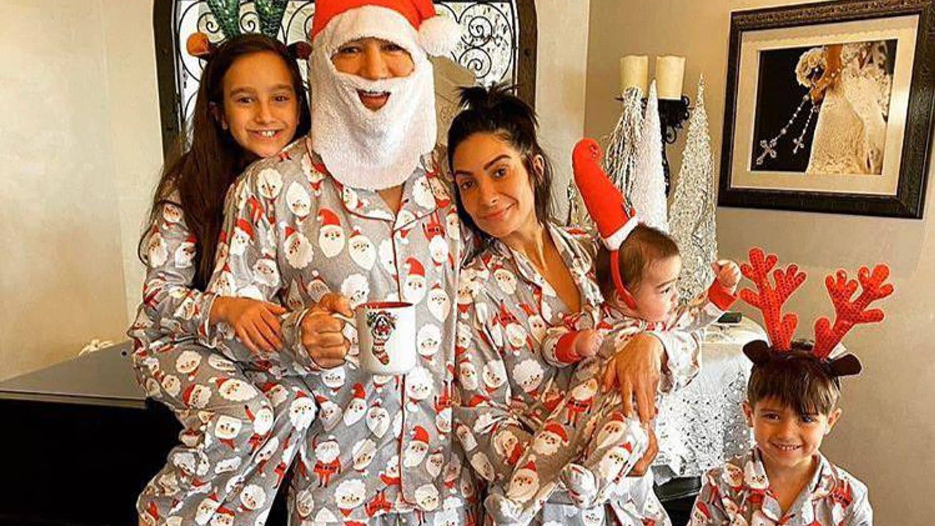 Mario Lopez shares behind-the-scenes video of his children secret Christmas talent