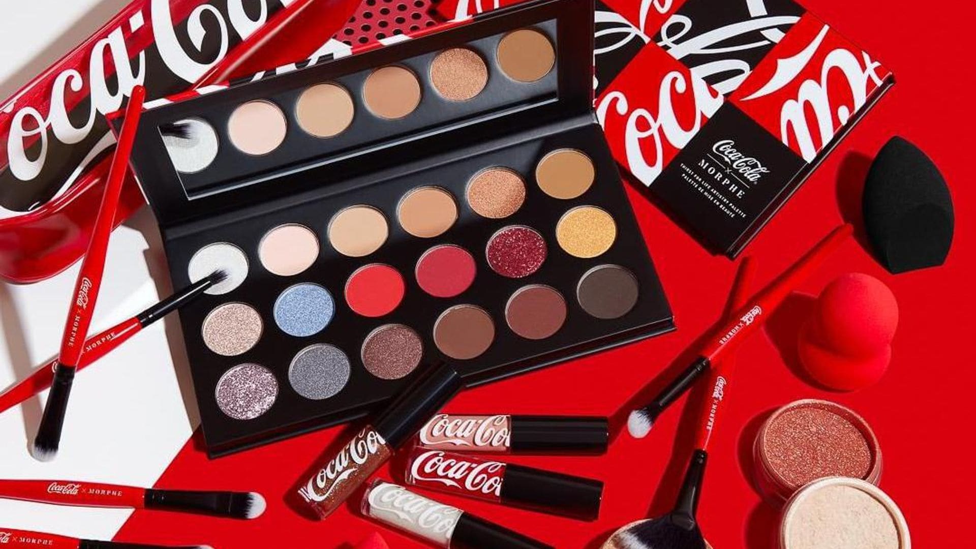 Coca-Cola and Morphe are launching a limited edition makeup collection with the most alluring shades