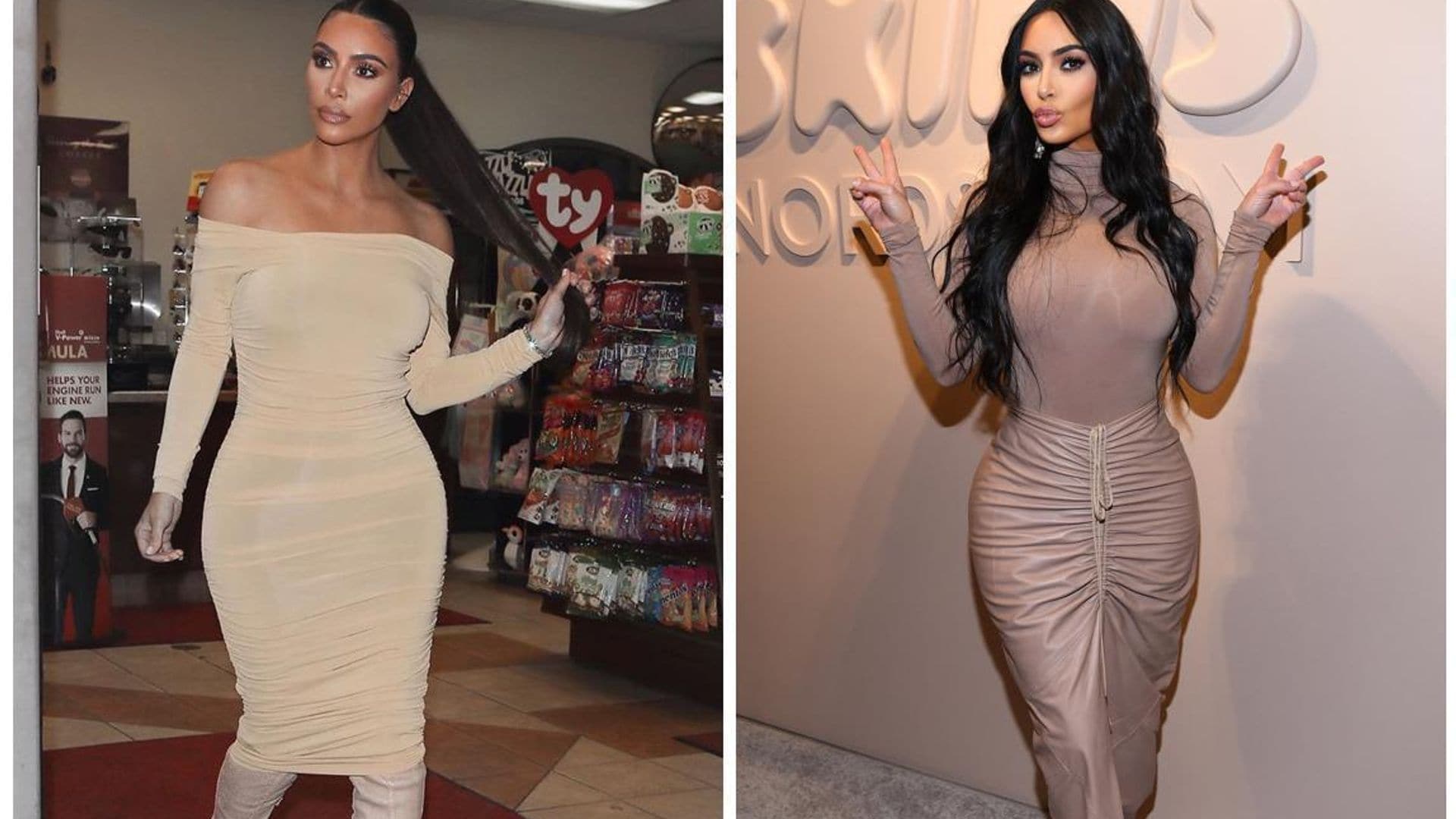 Kim Kardashian loves a ruched dress: The best bodycon looks for spring