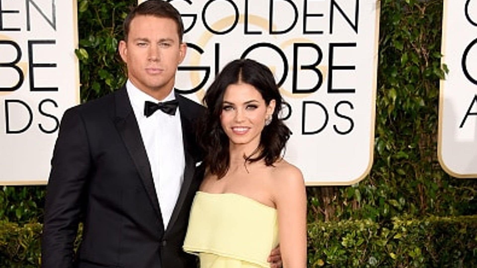 Jenna Dewan-Tatum and Channing Tatum battle on the dance floor at Golden Globes afterparty