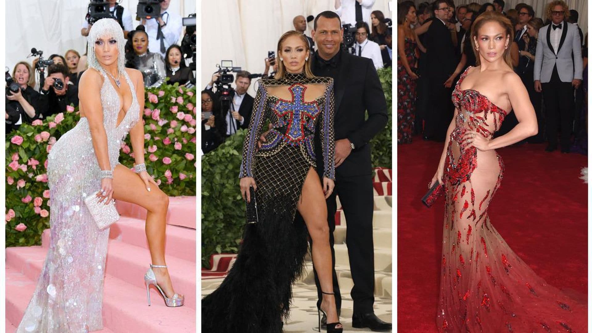 Jennifer Lopez relives her iconic Met Gala red carpet looks - which is your favorite?