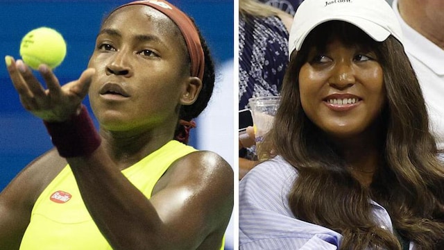 Coco Gauff' and Naomi Osaka