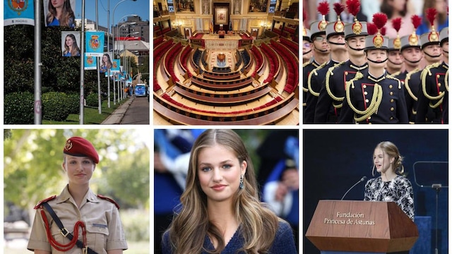 Madrid Is Decked Out For Princess Leonor's Swearing In Of Princess Leonor To The Constitution