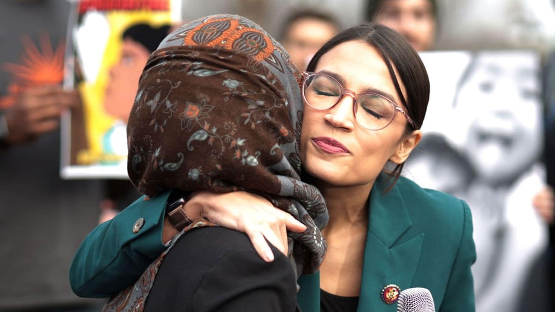 Why was Alexandria Ocasio-Cortez crying?