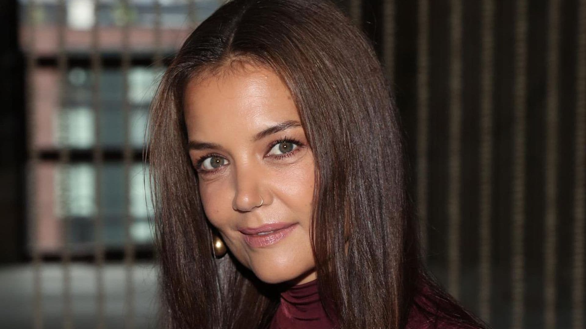 Katie Holmes stays warm and festive in NYC ahead of her 45th birthday