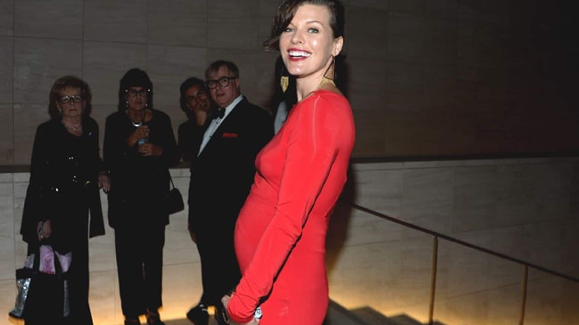 First pic: Milla Jovovich gives birth to second daughter with Paul W.S. Anderson