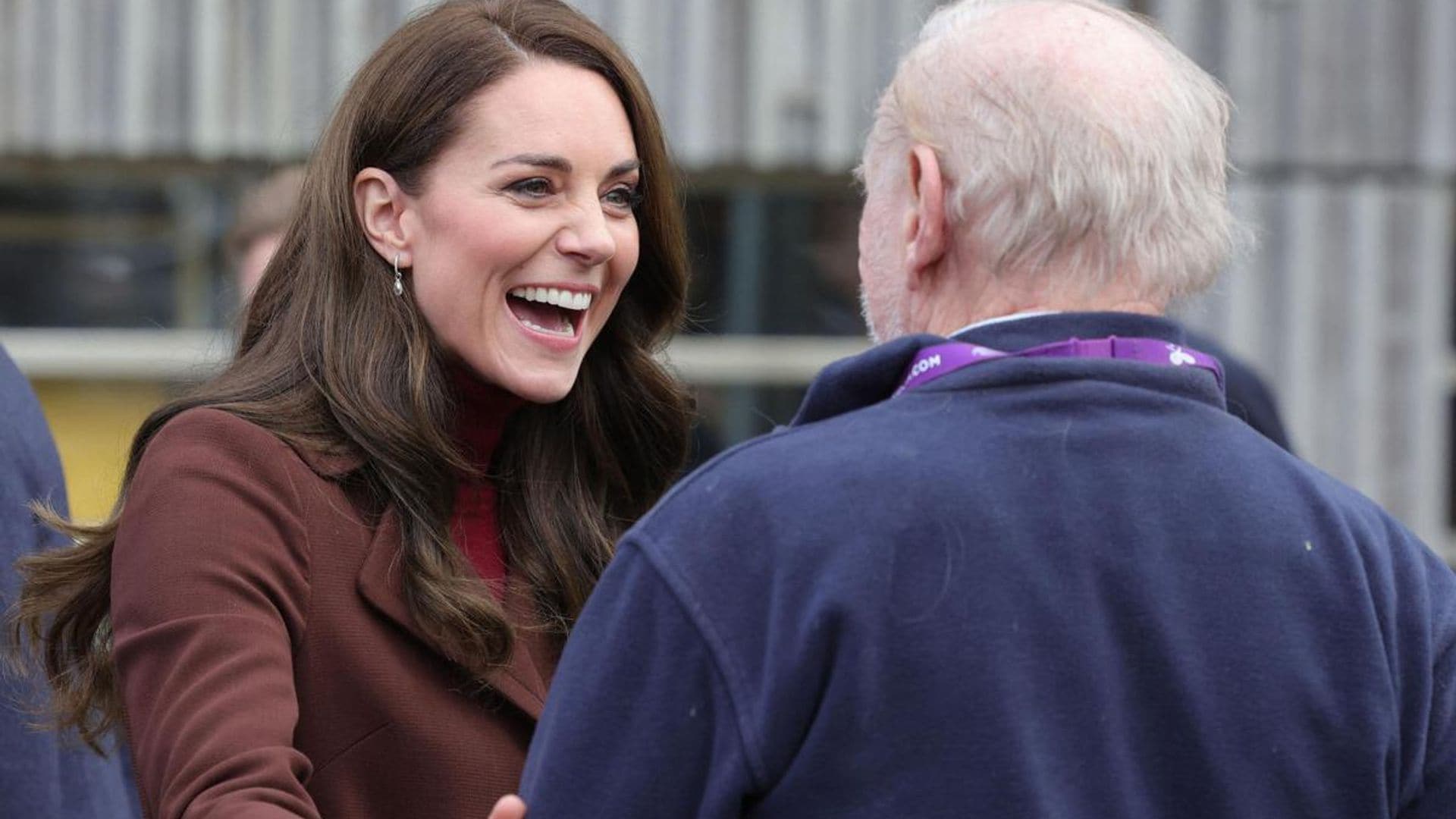 The Princess of Wales reunites with someone from her past