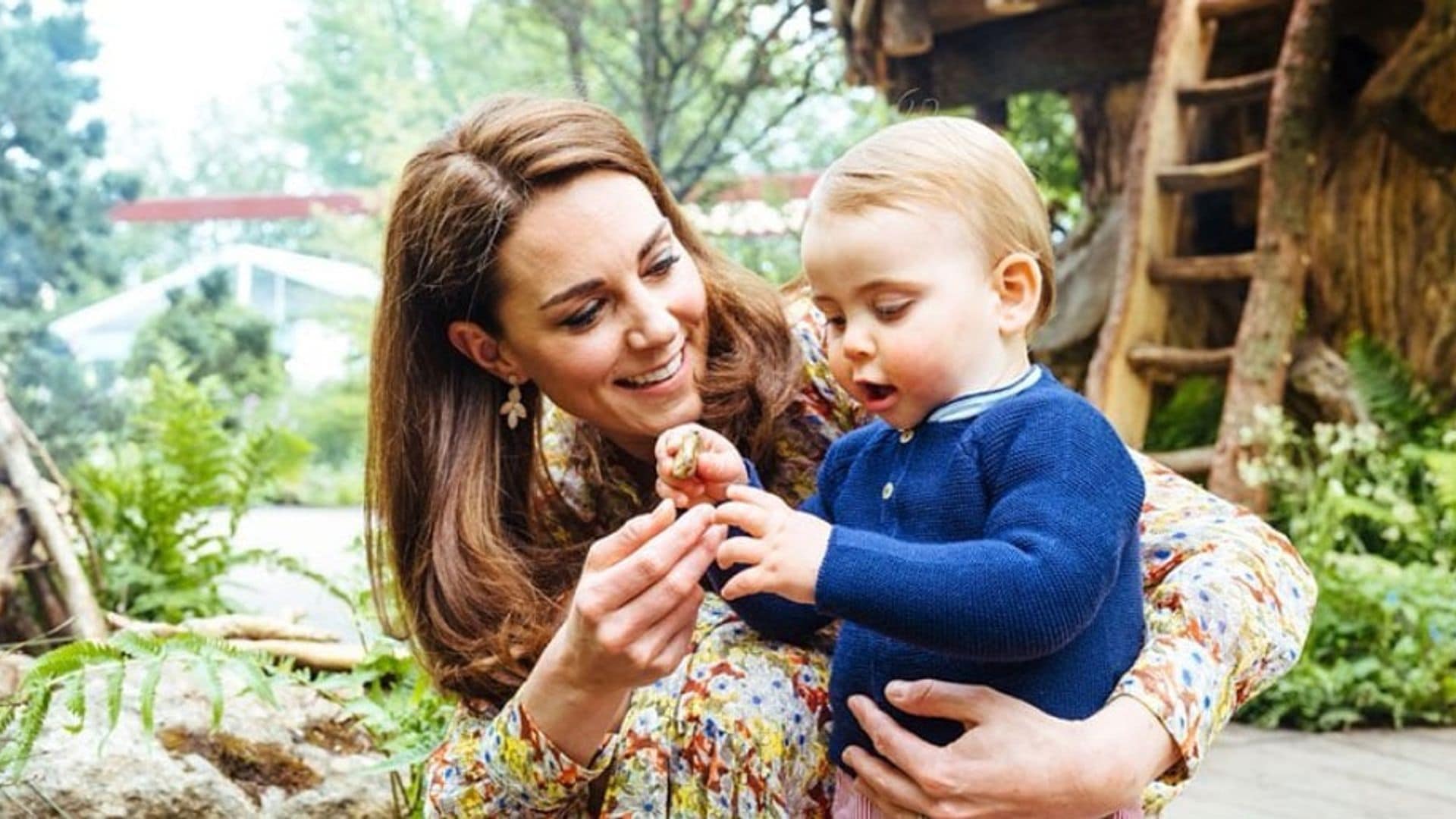 Prince William and Kate Middleton's three children captured in sweet video at Chelsea Flower Show