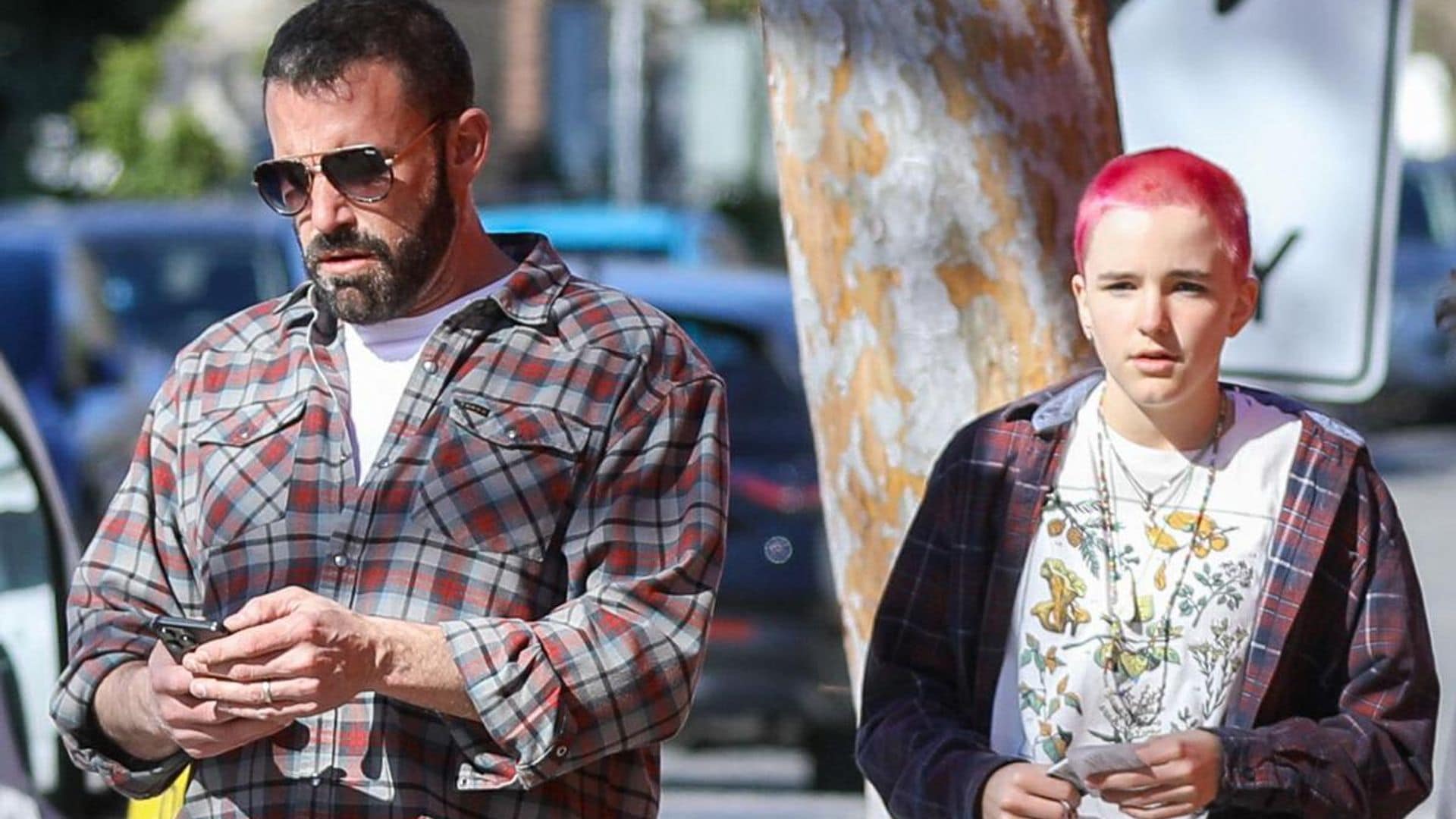 Ben Affleck’s child Seraphina shows off cool new hairstyle