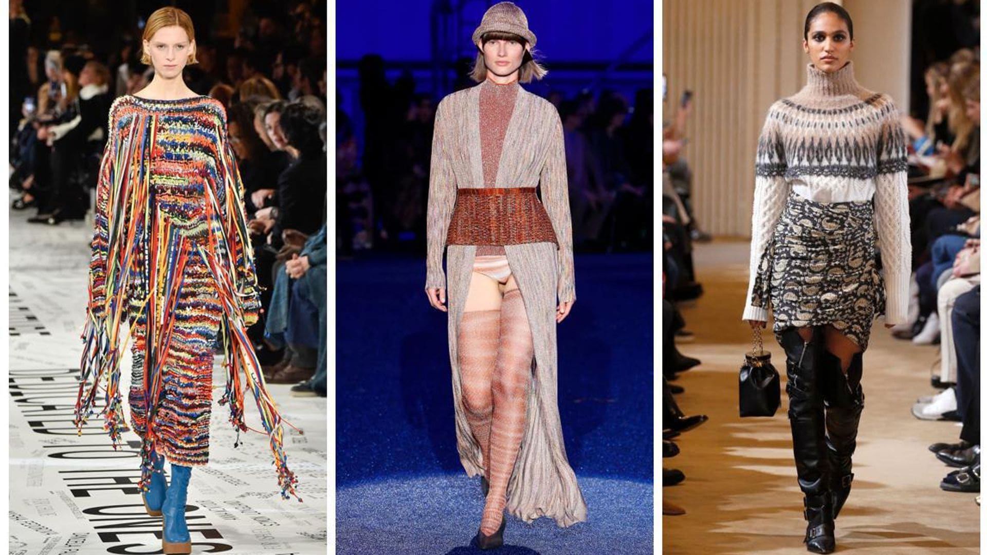 Knit fabrics on the Missoni and Altuzarra runways