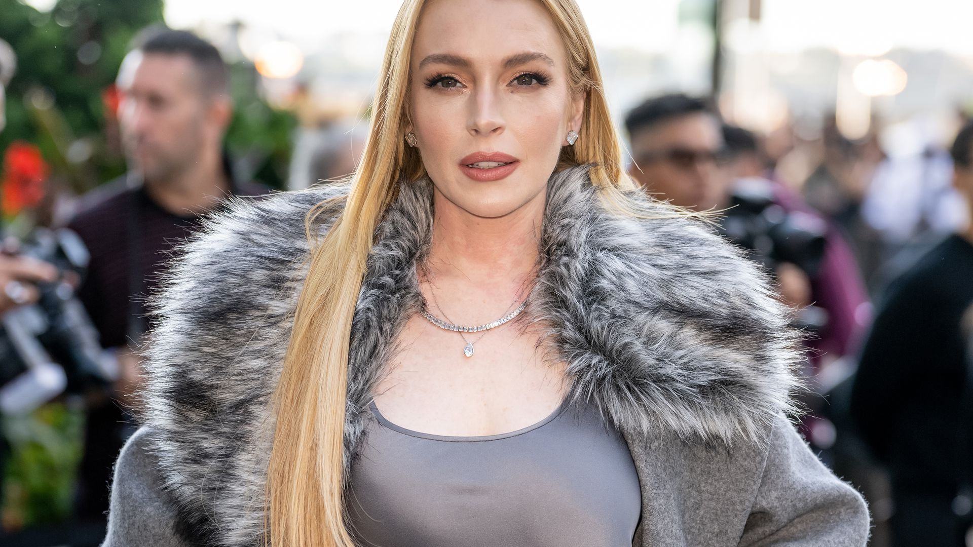 Lindsay Lohan shares rare photos from sweet outing with 1-year-old son Luai and husband Bader Shammas