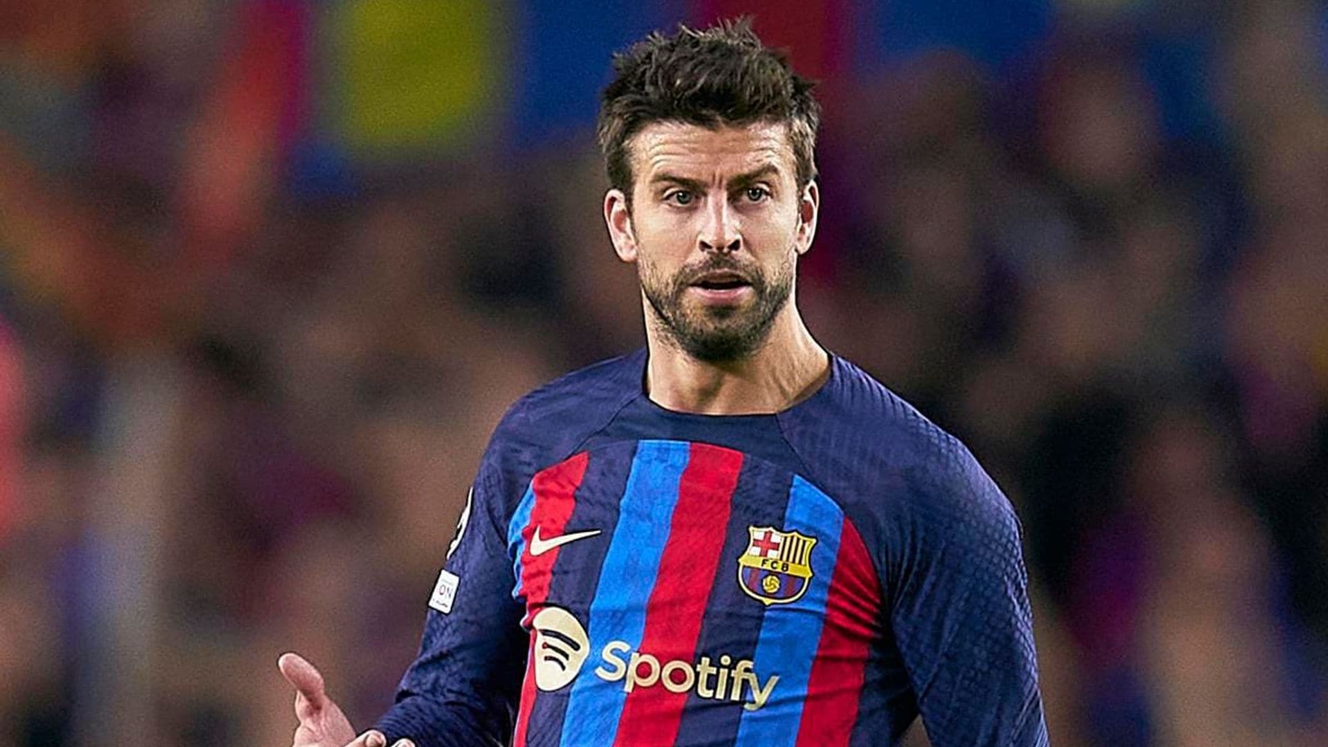 Gerard Piqué might have to play with Shakira’s name on his jersey