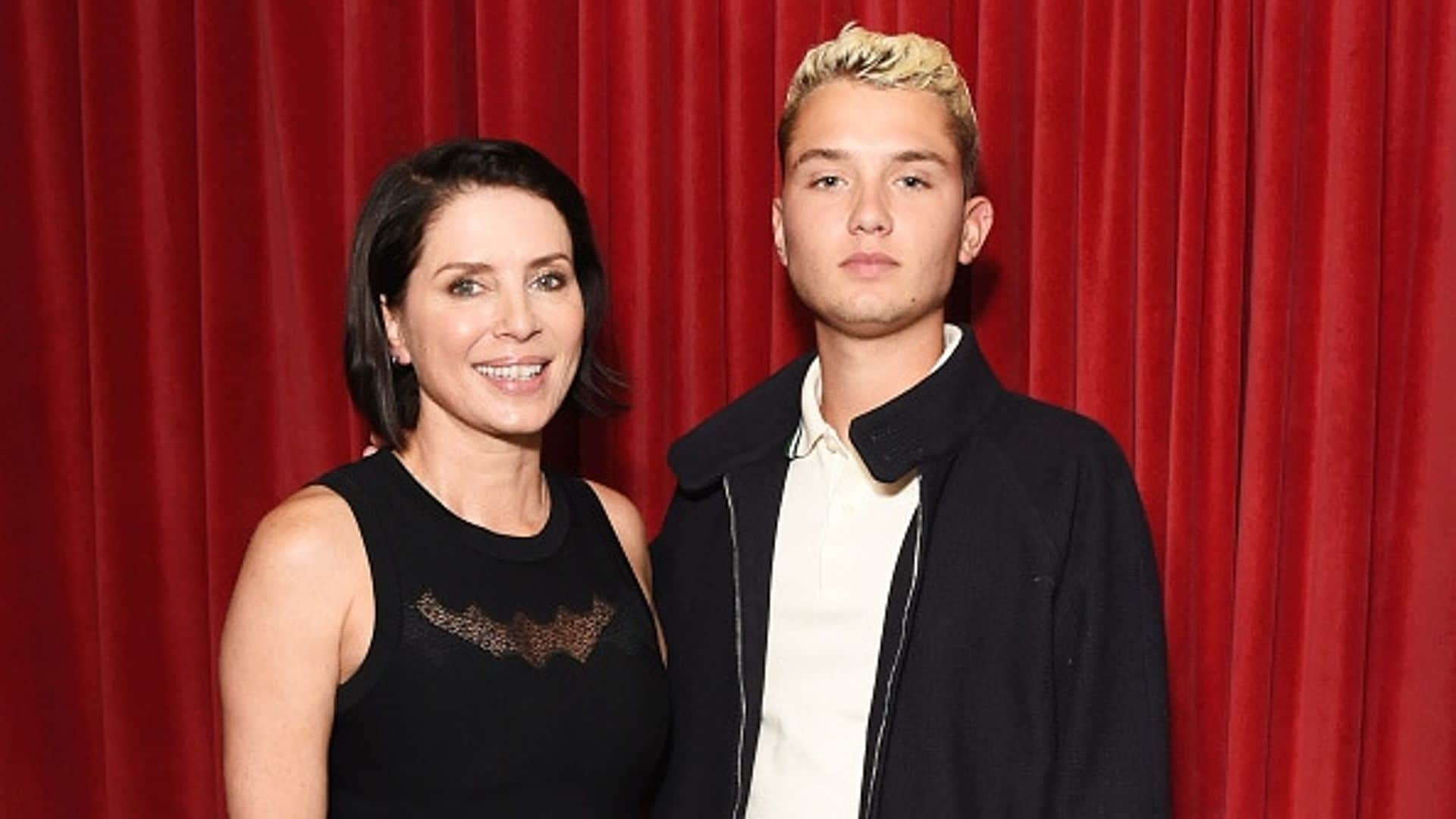 Jude Law's son Rafferty has fun night out with mom Sadie Frost in London