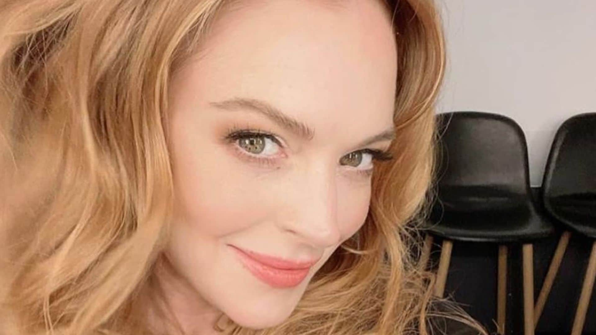 Lindsay Lohan recreates iconic scene from ‘The Parent Trap’ on TikTok