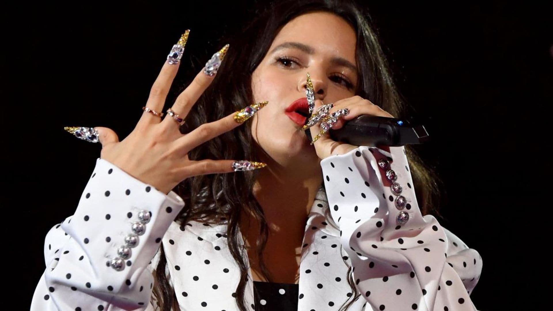 A look back at Rosalía’s extravagant nail designs of 2019