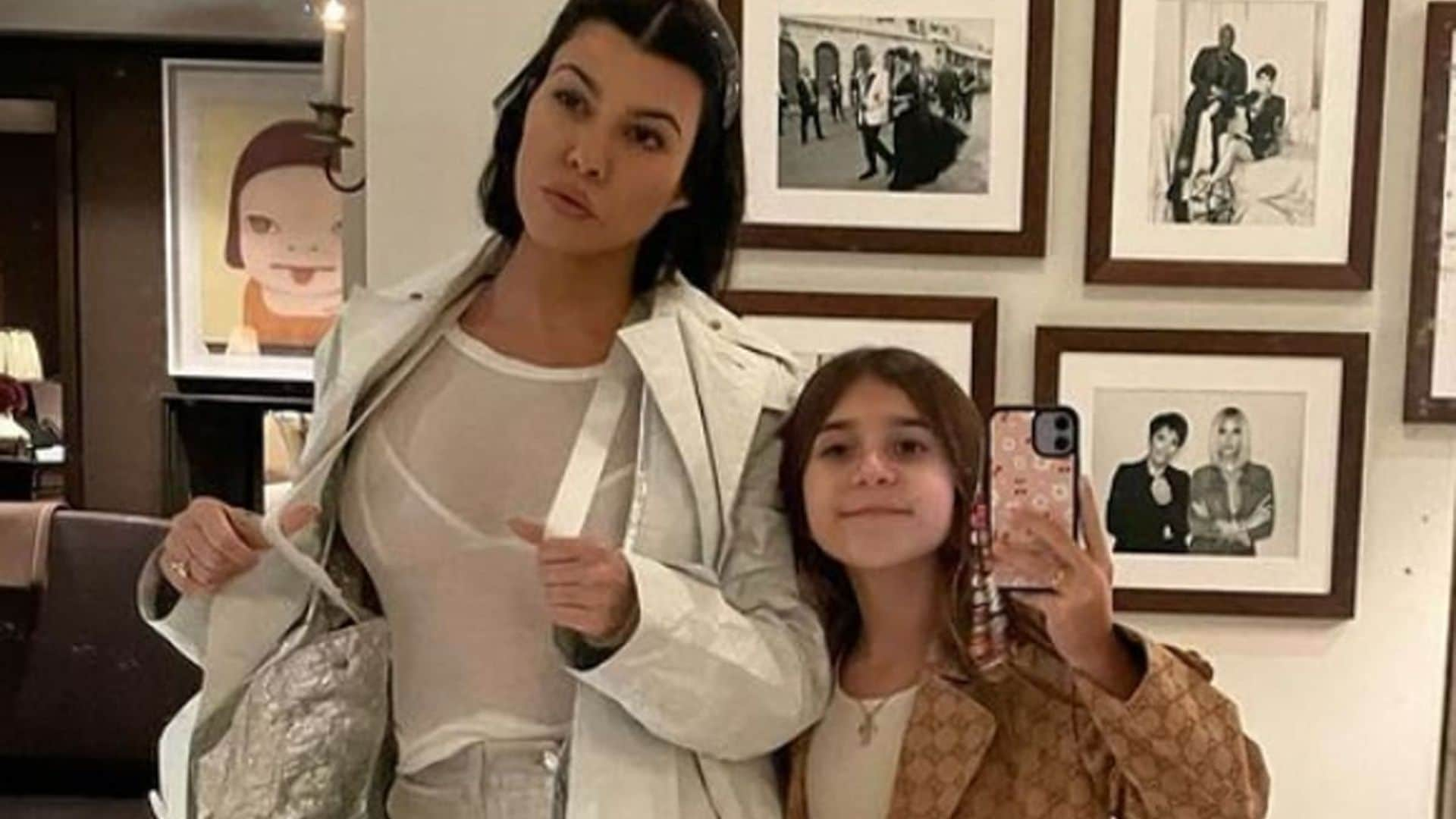 Penelope Disick’s luxurious Gucci look matching mom, Kourtney Kardashian