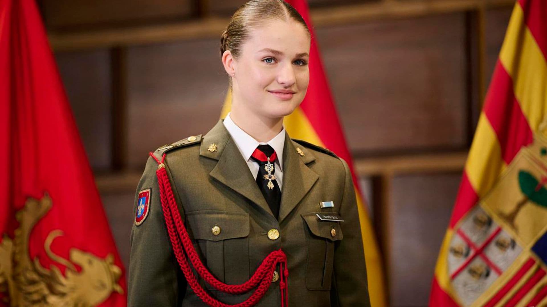 Spain’s Princess Leonor reflects on her first year of military training