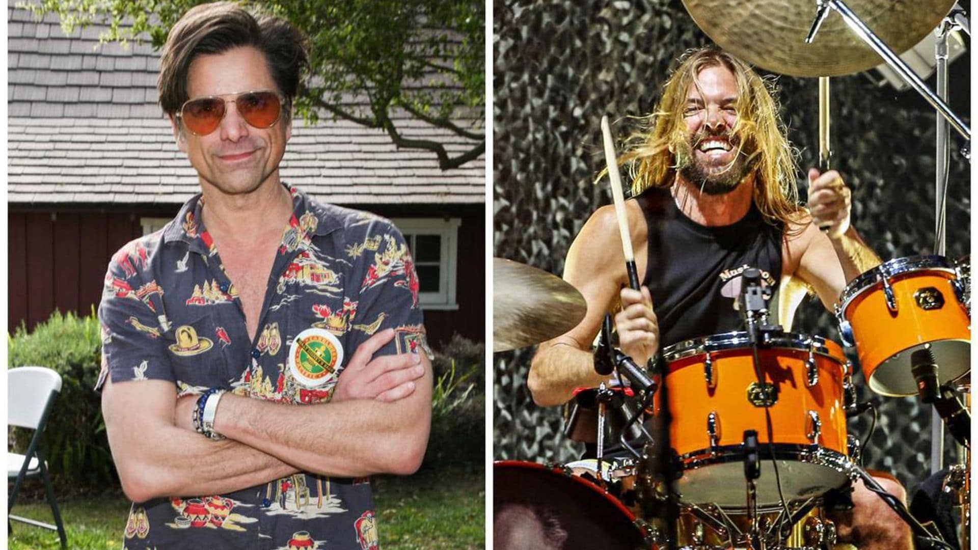 John Stamos shares the last text message Foo Fighters drummer Taylor Hawkins sent him