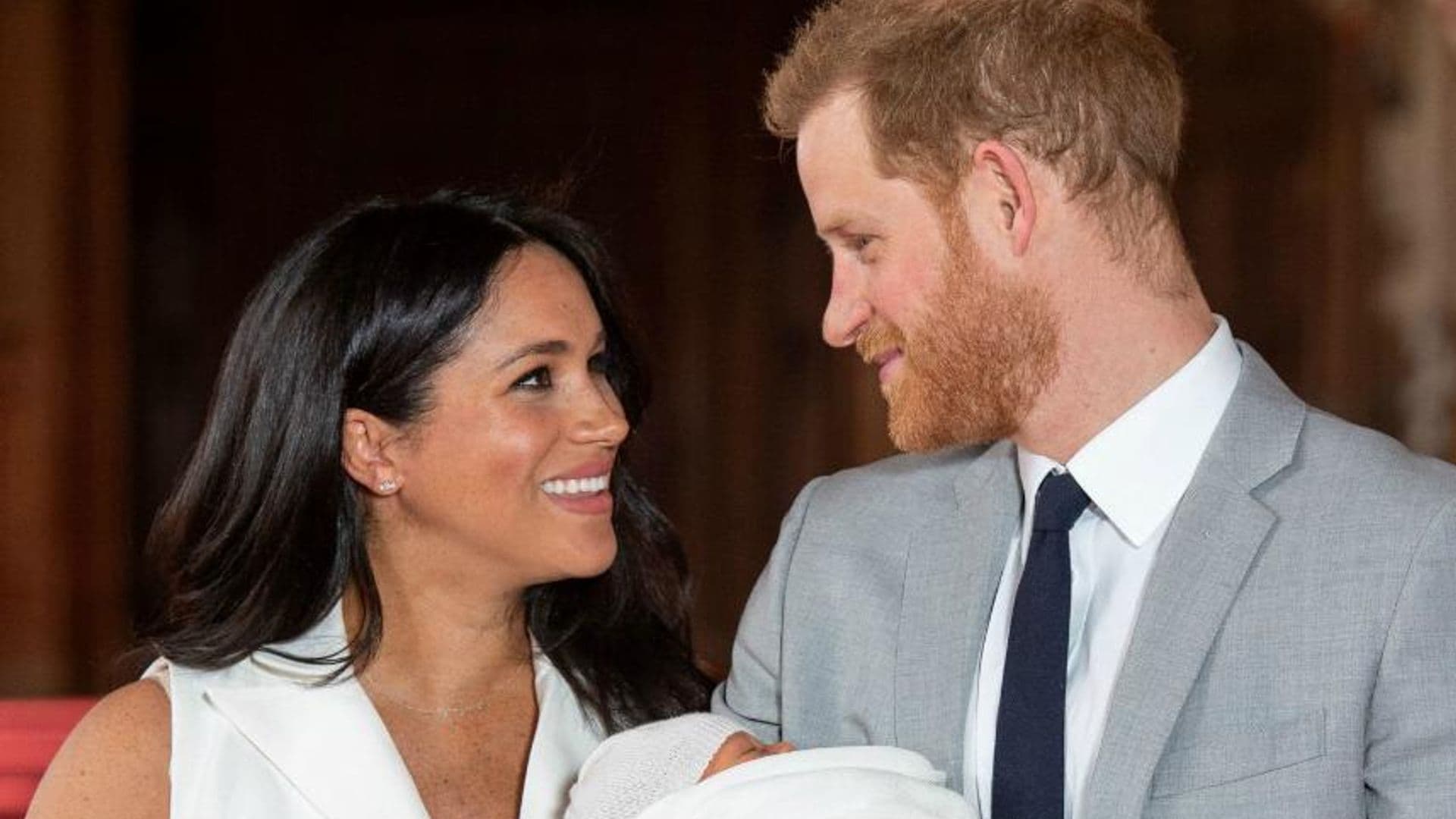 Meghan Markle's sweet birthday note to Prince Harry has brand new Archie photo!