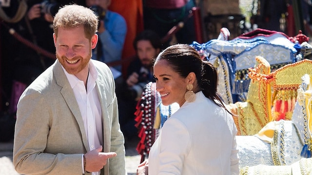 Meghan Markle Prince Harry in Morrocco