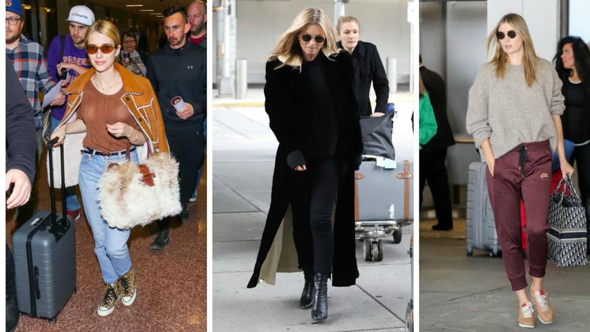 See these stars glamourous airport fashion
