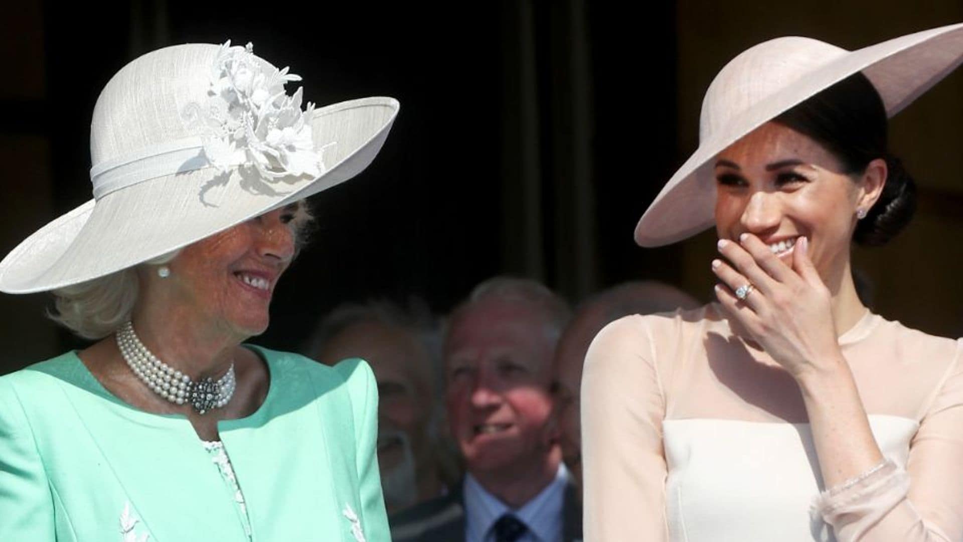 Did Meghan Markle lend this handbag to the Duchess of Cornwall?