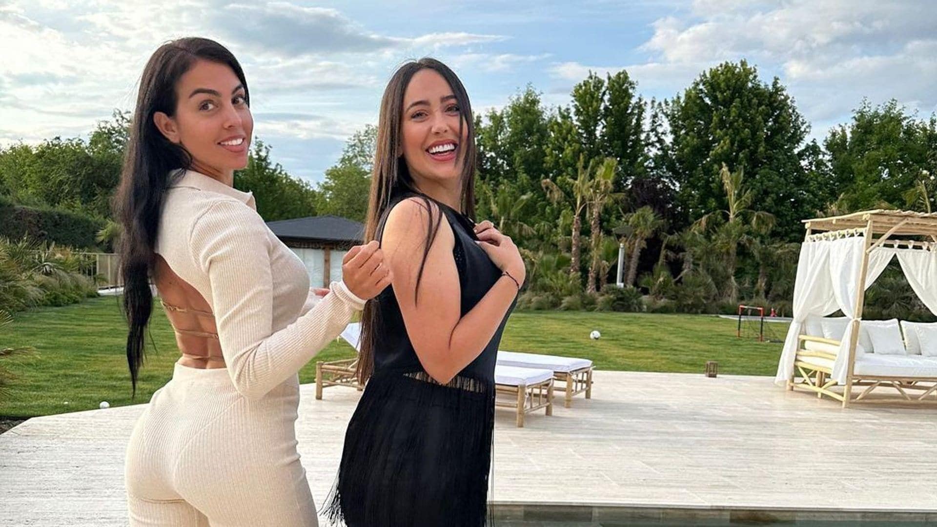 Georgina Rodríguez reconnects with her sister Ivana for during a Spain getaway