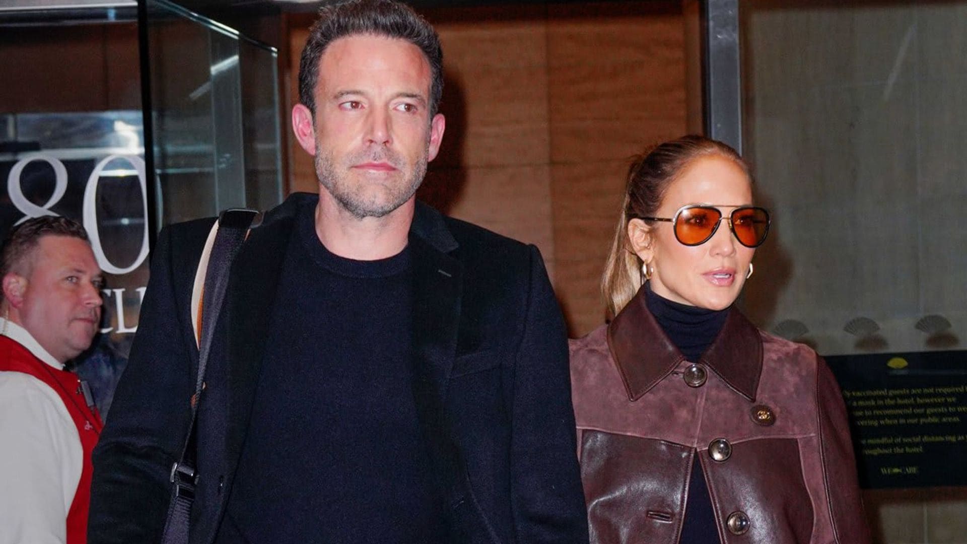 Jennifer Lopez and Ben Affleck wore chic fall outfits while out in NYC this weekend