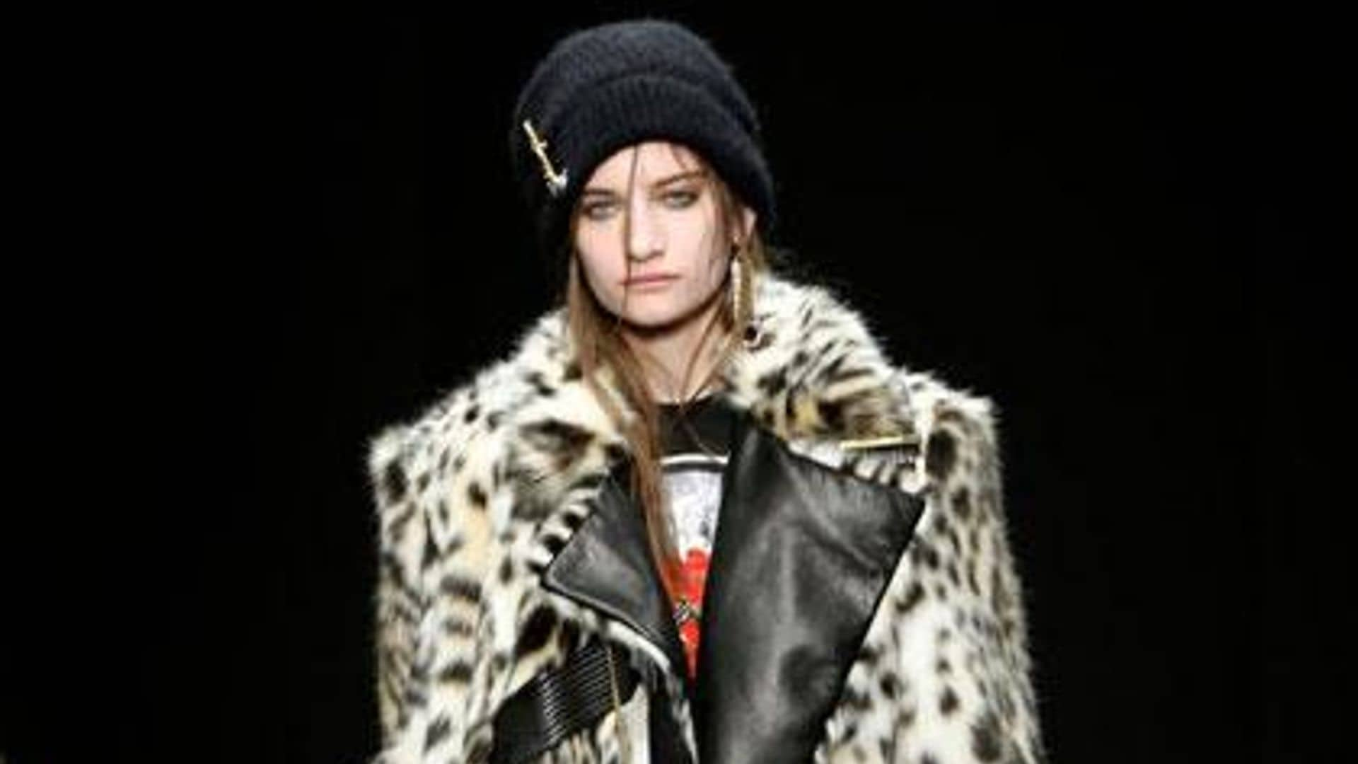 Animal-print coats to buy this winter