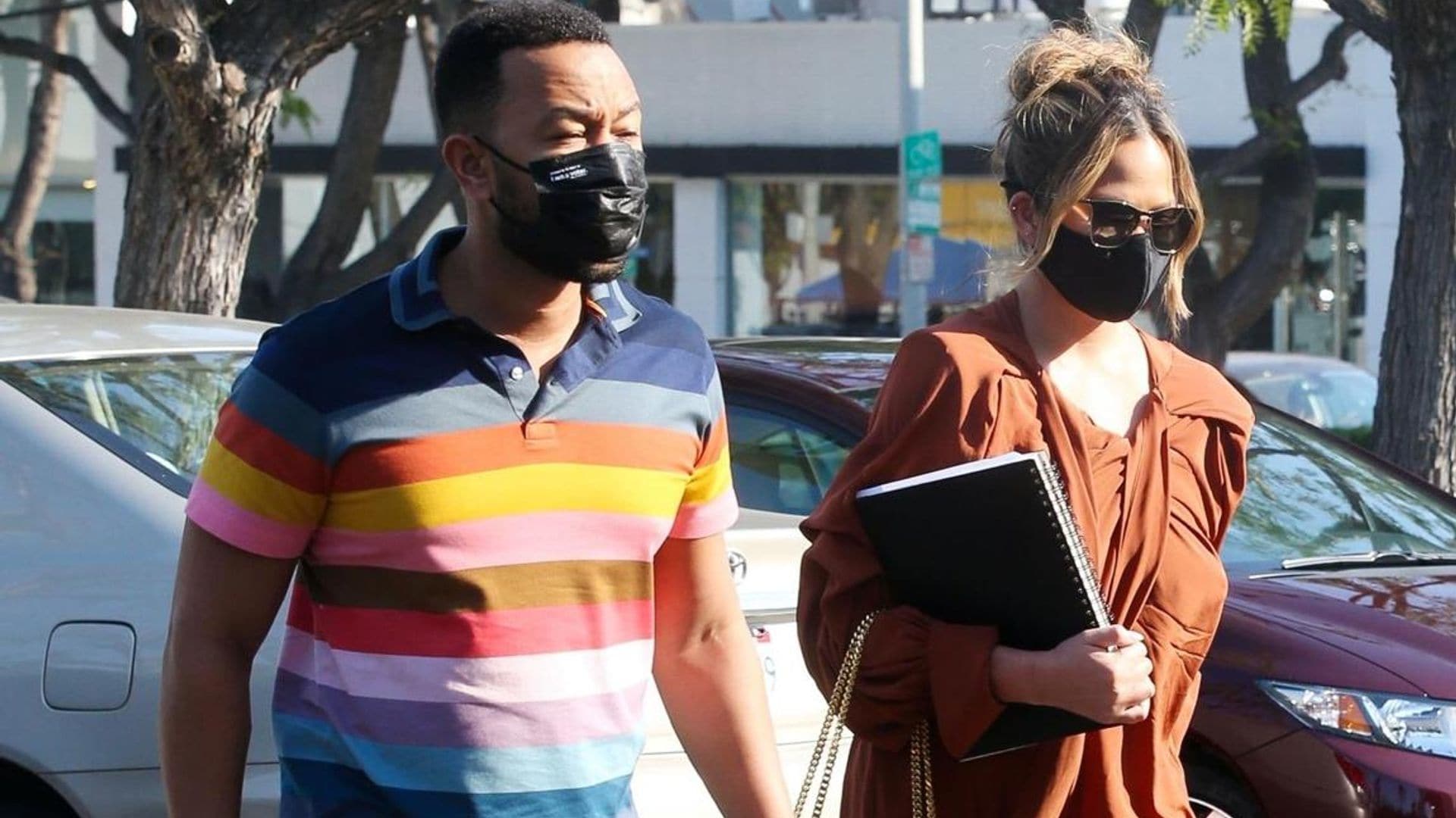 Chrissy Teigen and John Legend were seen out for the first time since their pregnancy loss