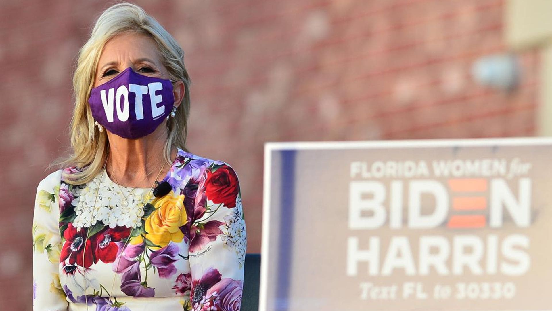 Jill Biden Hosts Women For Biden Drive-In Rally In Florida