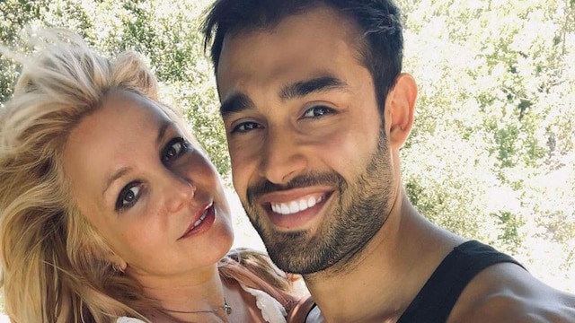 Britney Spears and Sam Asghari