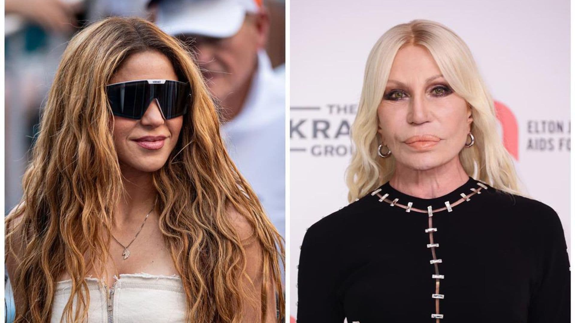 Shakira celebrates her friend Donatella Versace on her birthday; sparks rumors of Met Gala appearance