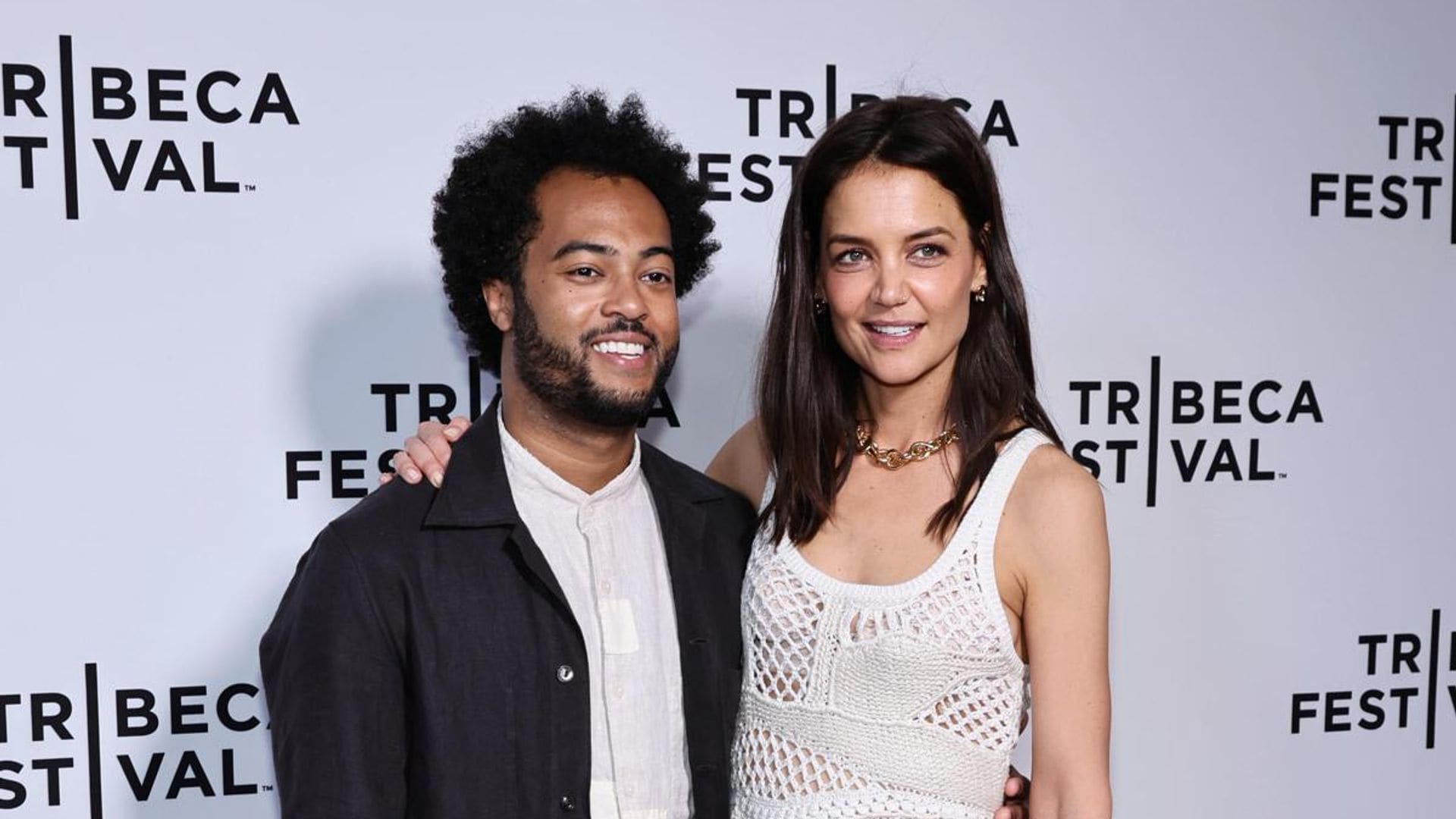 Katie Holmes & her boyfriend Bobby Wooten III attend film premiere together