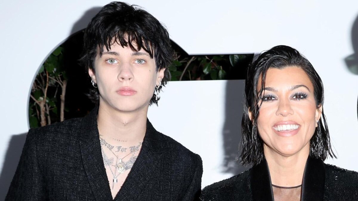 Kourtney Kardashian collaborates with her stepson Landon barker