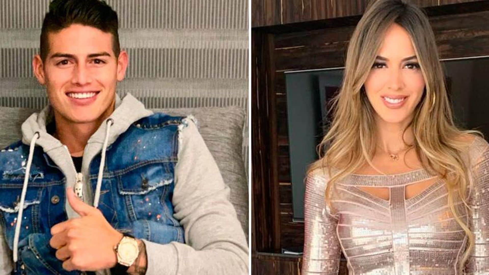 James Rodriguez y Shannon de Lima son papas