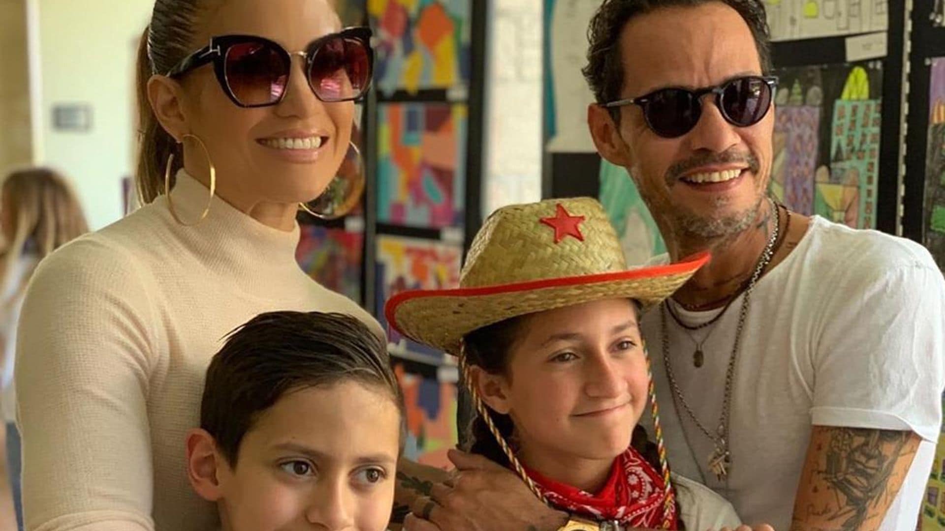 Marc Anthony shares rare photos with daughter Emme to celebrate her book deal and they are adorable