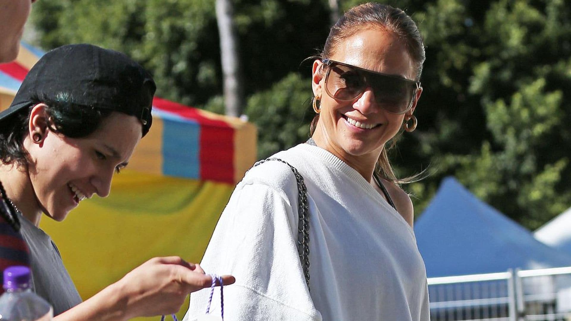 Jennifer Lopez and Emme spotted holding hands and shopping in LA