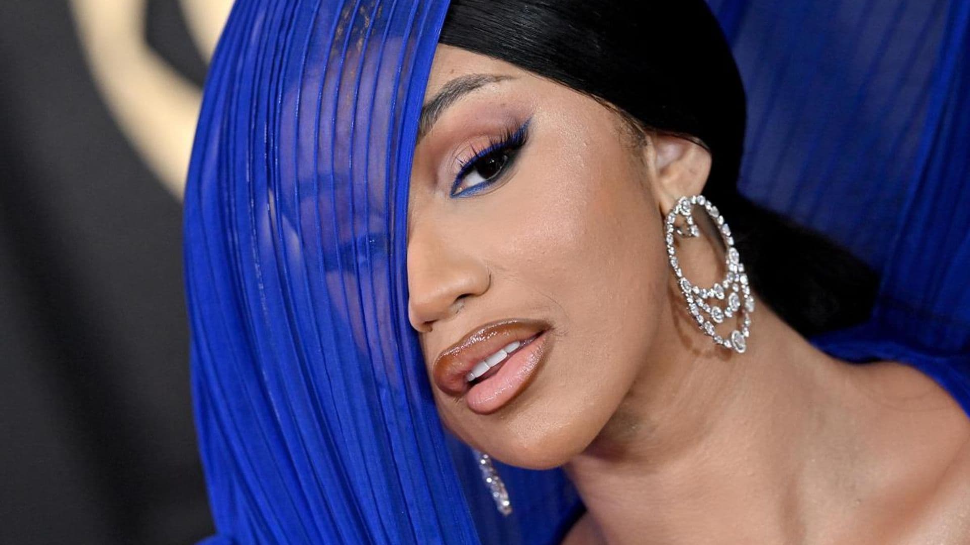 Cardi B honored Paco Rabanne with her futuristic look at the Grammys: See Pics