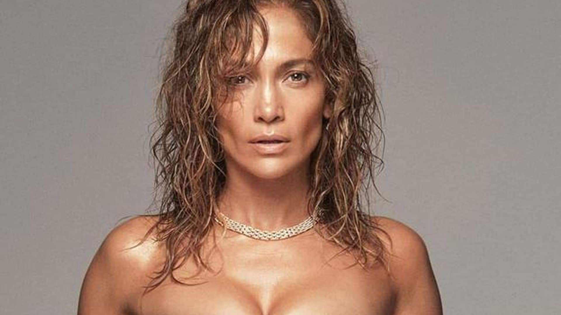 Jennifer Lopez rocked her natural texture, and we're inspired to ditch the hair tools