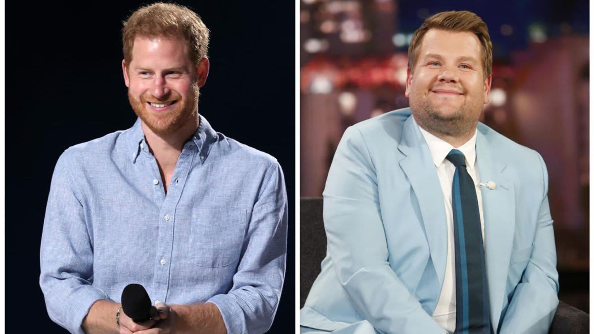James Corden is proud to show Prince Harry’s authentic self