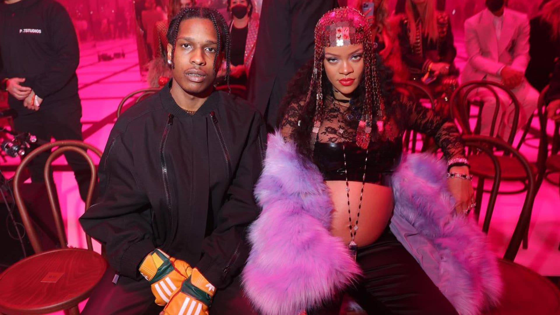 A$AP Rocky gives Rihanna a bracelet with a May birthstone charm