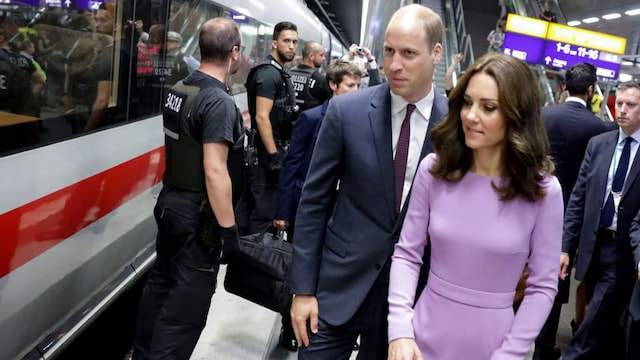 prince william kate middleton royal train