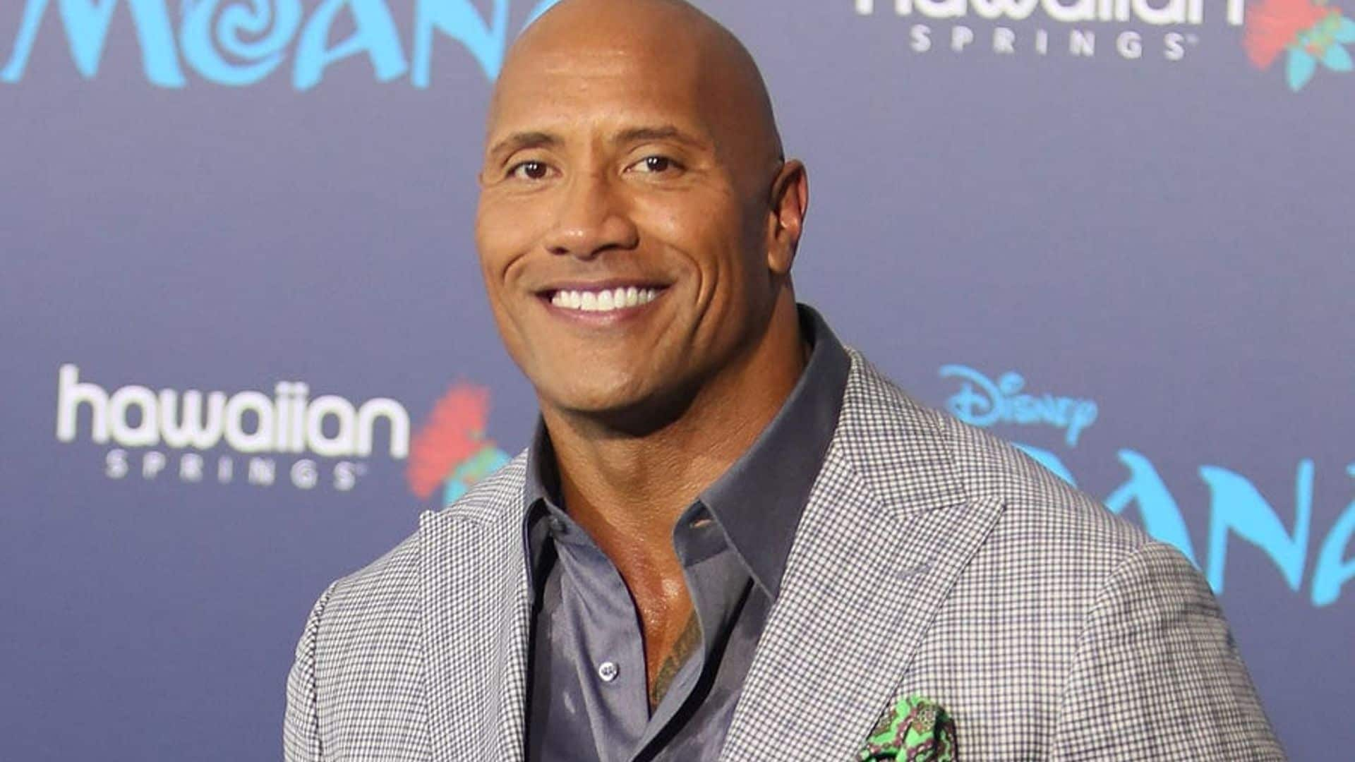 Dwayne 'The Rock' Johnson shows off his soft side when talking about his daughters