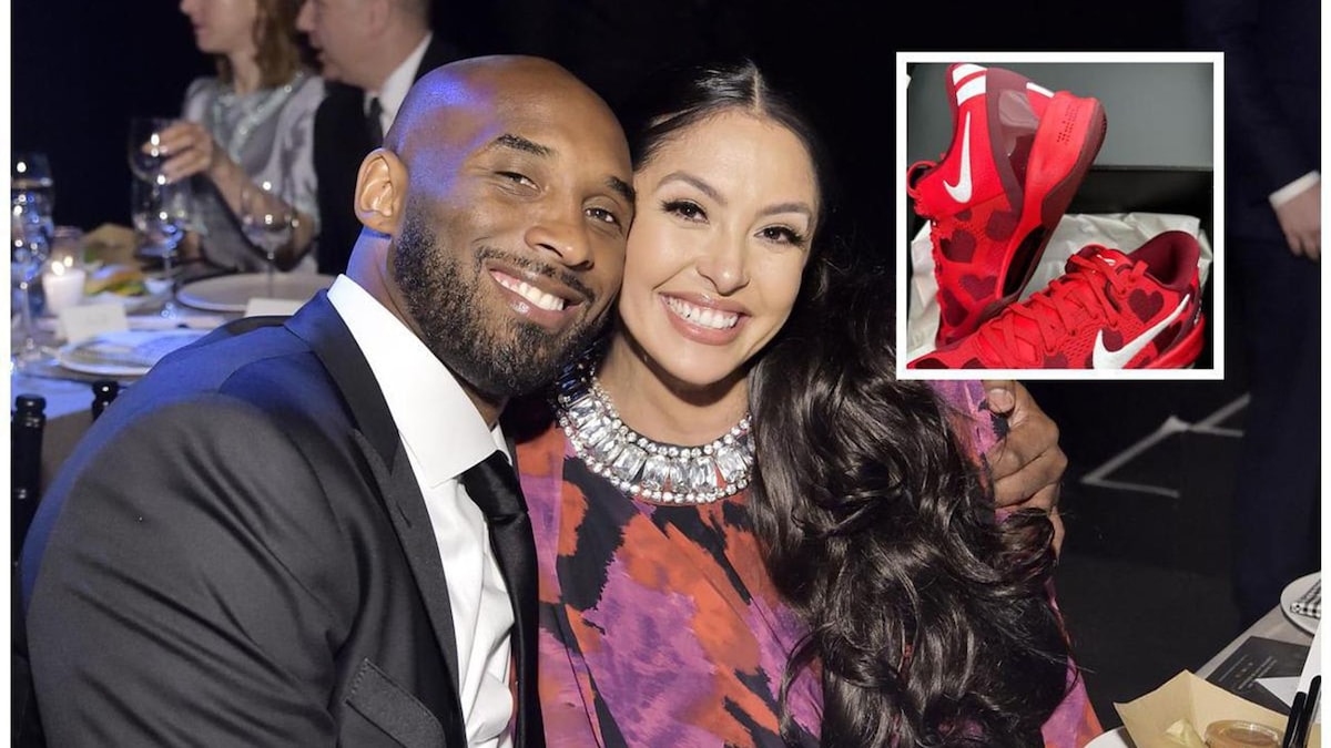 Vanessa Bryant gets Valentine's edition of Kobe's sneakers