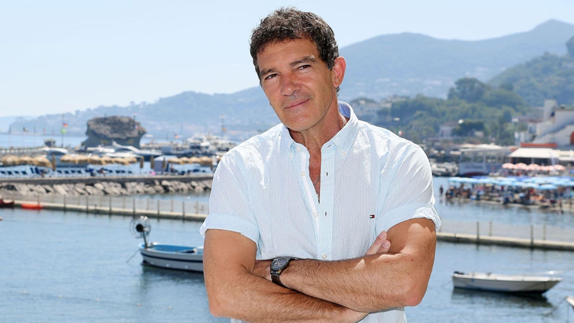 Antonio Banderas is celebrating his latest 'achievement' and it's not an award