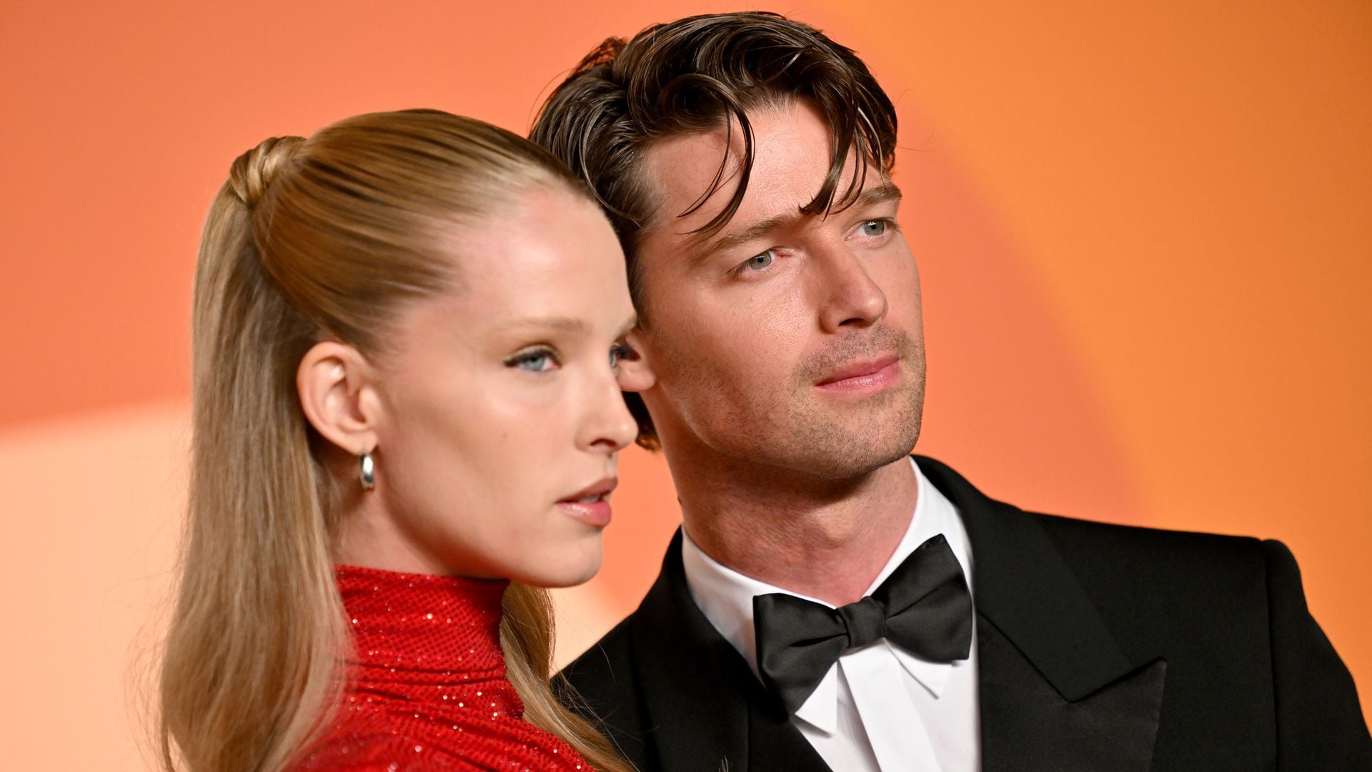 Patrick Schwarzenegger and fiancée Abby Champion pose for their steamiest shoot yet