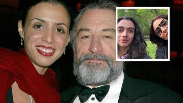 Drena De Niro y su hijo Leandro